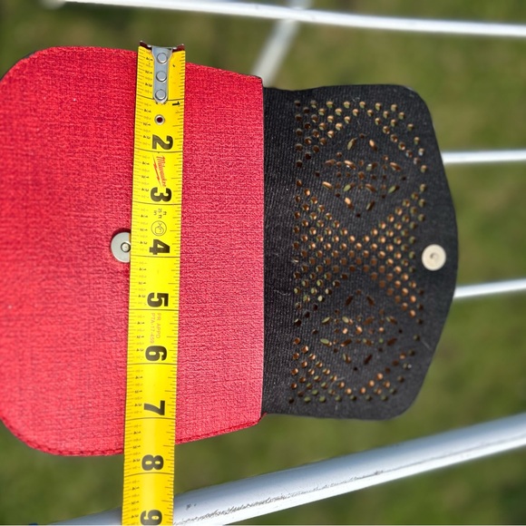 Red Clutch Bag - Picture 7 of 16